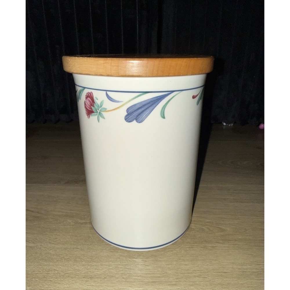 Lenox "Poppies on Blue" 7 Inch Canister